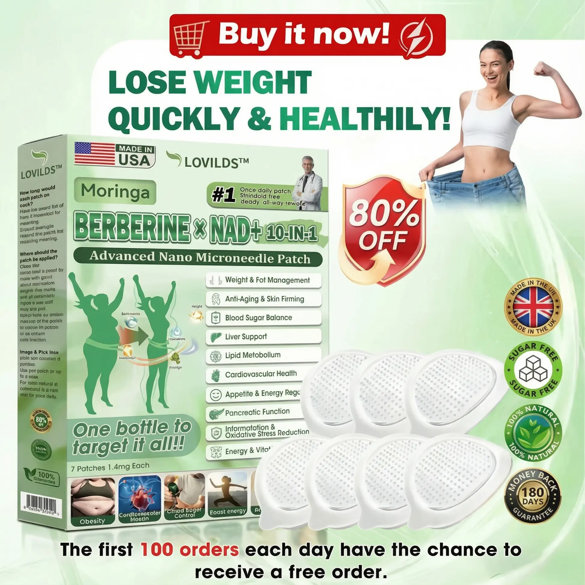Moringa ยท Berberine ร NAD+ ๐๐-๐ข๐ง-๐ ๐๐๐ฏ๐๐ง๐๐๐ ๐๐๐ง๐จ ๐๐ข๐๐ซ๐จ๐ง๐๐๐๐ฅ๐ ๐๐๐ญ๐๐ก