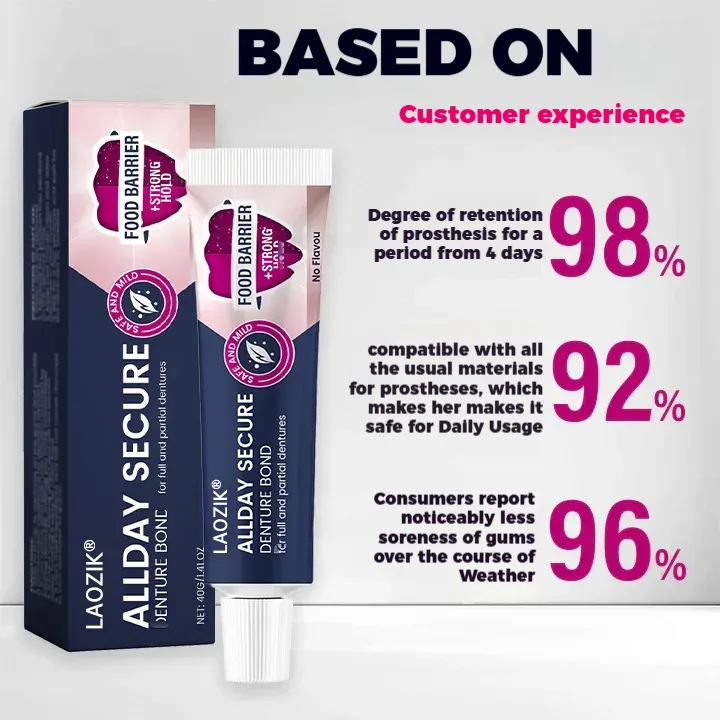 All-Day Secure Adhesive Denture Cream - Image 3