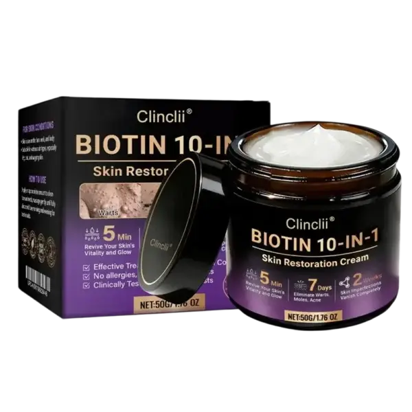 Biotin 10-in-1 Skin Restoration Cream – Last Day Promotion: 75% OFF - Image 2