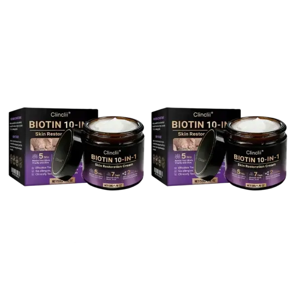 Biotin 10-in-1 Skin Restoration Cream – Last Day Promotion: 75% OFF - Image 3