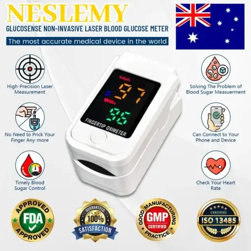 GlucoSense Non-Invasive Laser Blood Glucose Meter