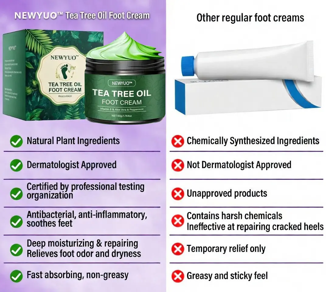 Tea Tree Oil Foot Cream - Image 2