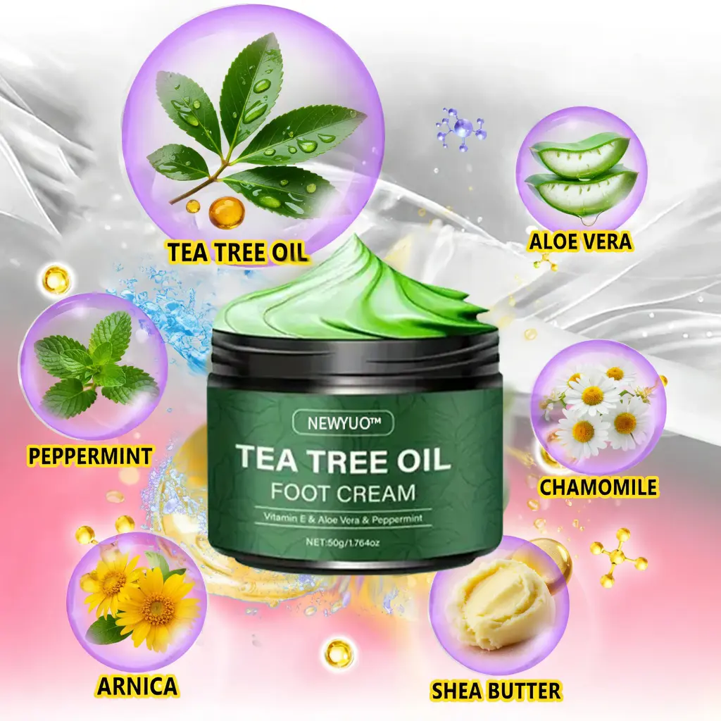 Tea Tree Oil Foot Cream - Image 20