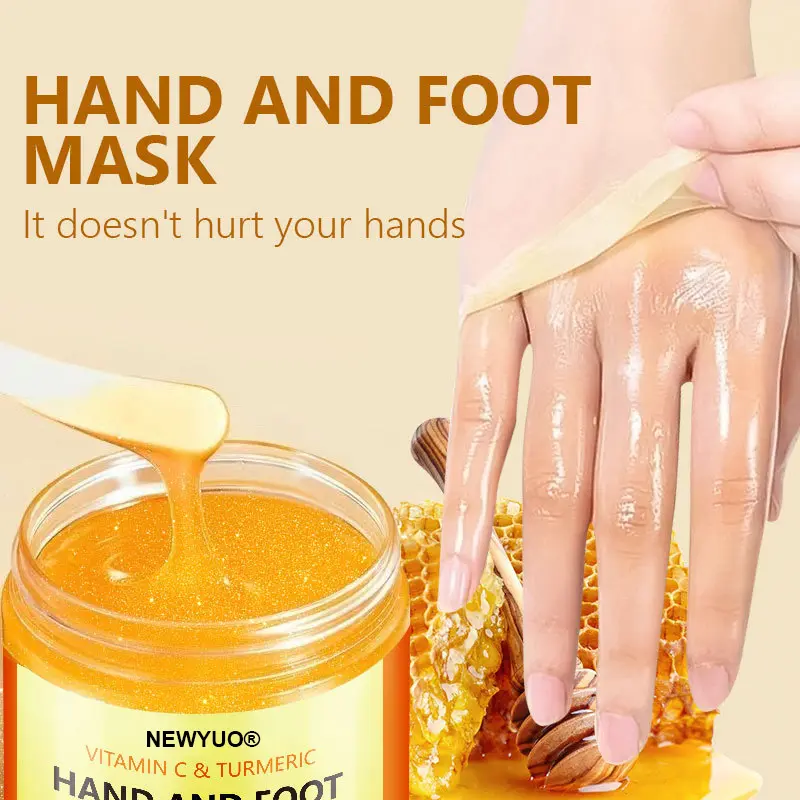 Peel-Off Hand Mask - Smooth & Hydrate Hands & Feet in 3 Simple Steps - Image 2
