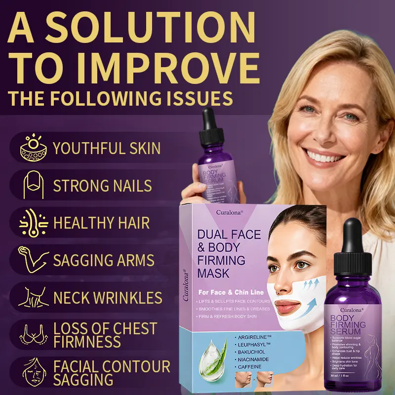 2-in-1 Bakuchiol Peptide Lifting Mask + Firming Body Serum - Image 10