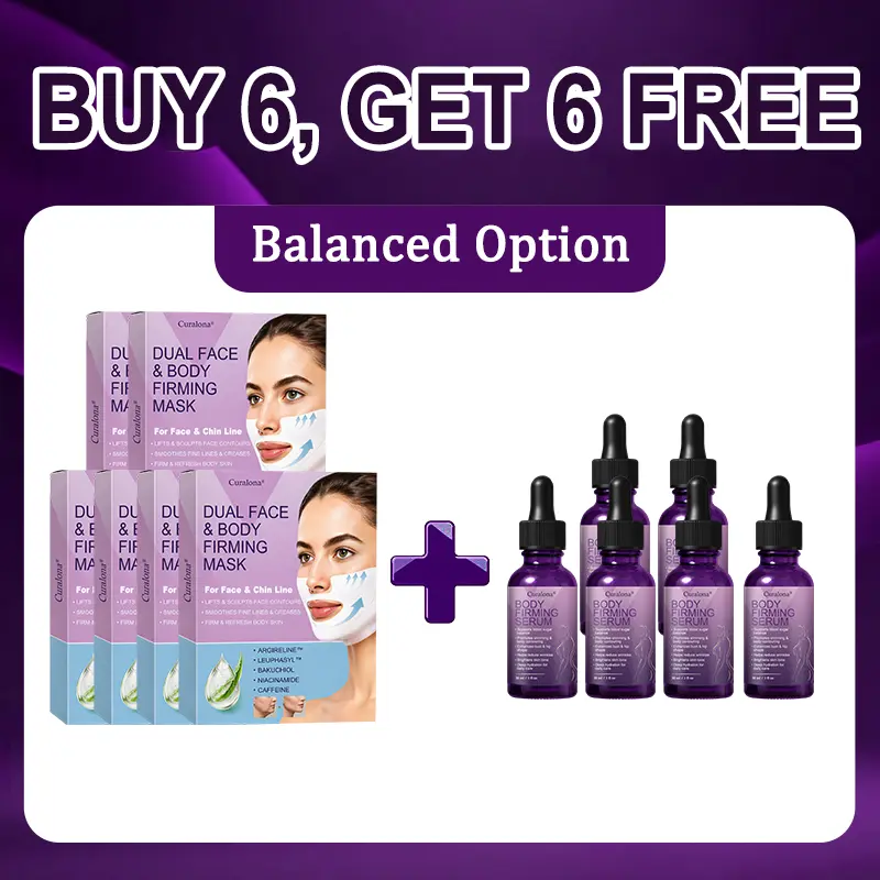 2-in-1 Bakuchiol Peptide Lifting Mask + Firming Body Serum - Image 23