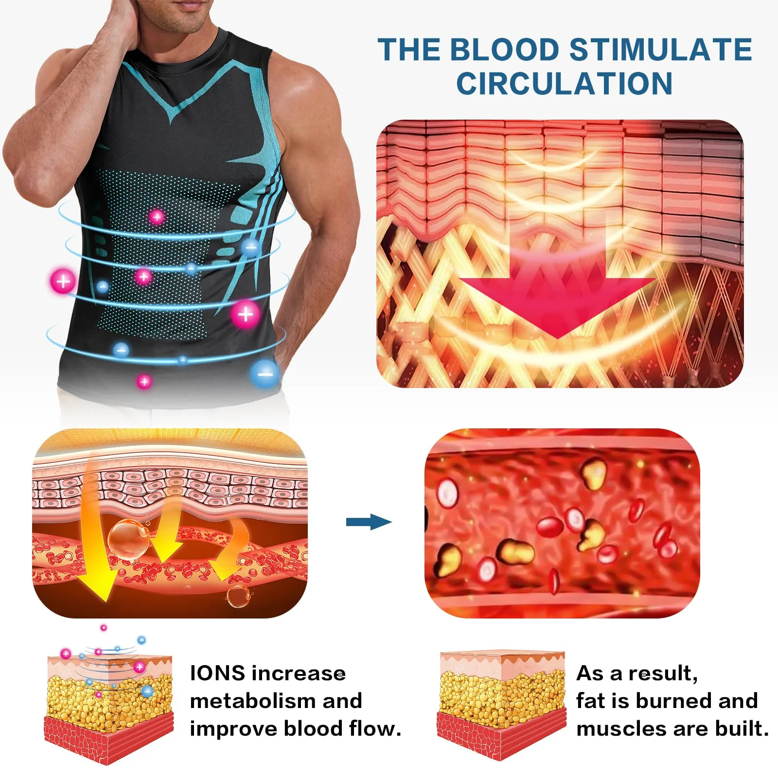 Men's Ion Compression Shape Vest 4.0 - Image 7