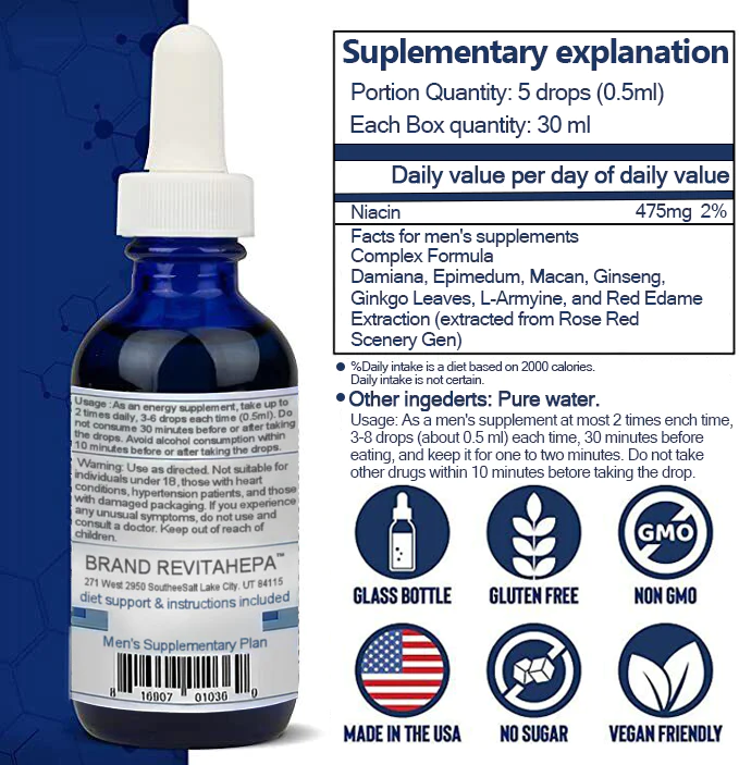 REVITAHEPA Male Growth Nutrition Drops - Image 3