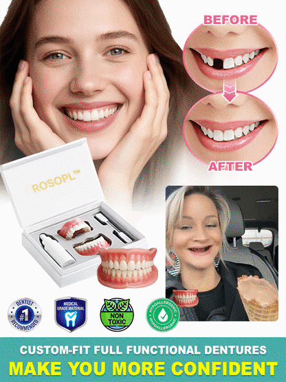 Custom-Fit Full Functional DenturesMake you more confident-Made in the USA - Image 3