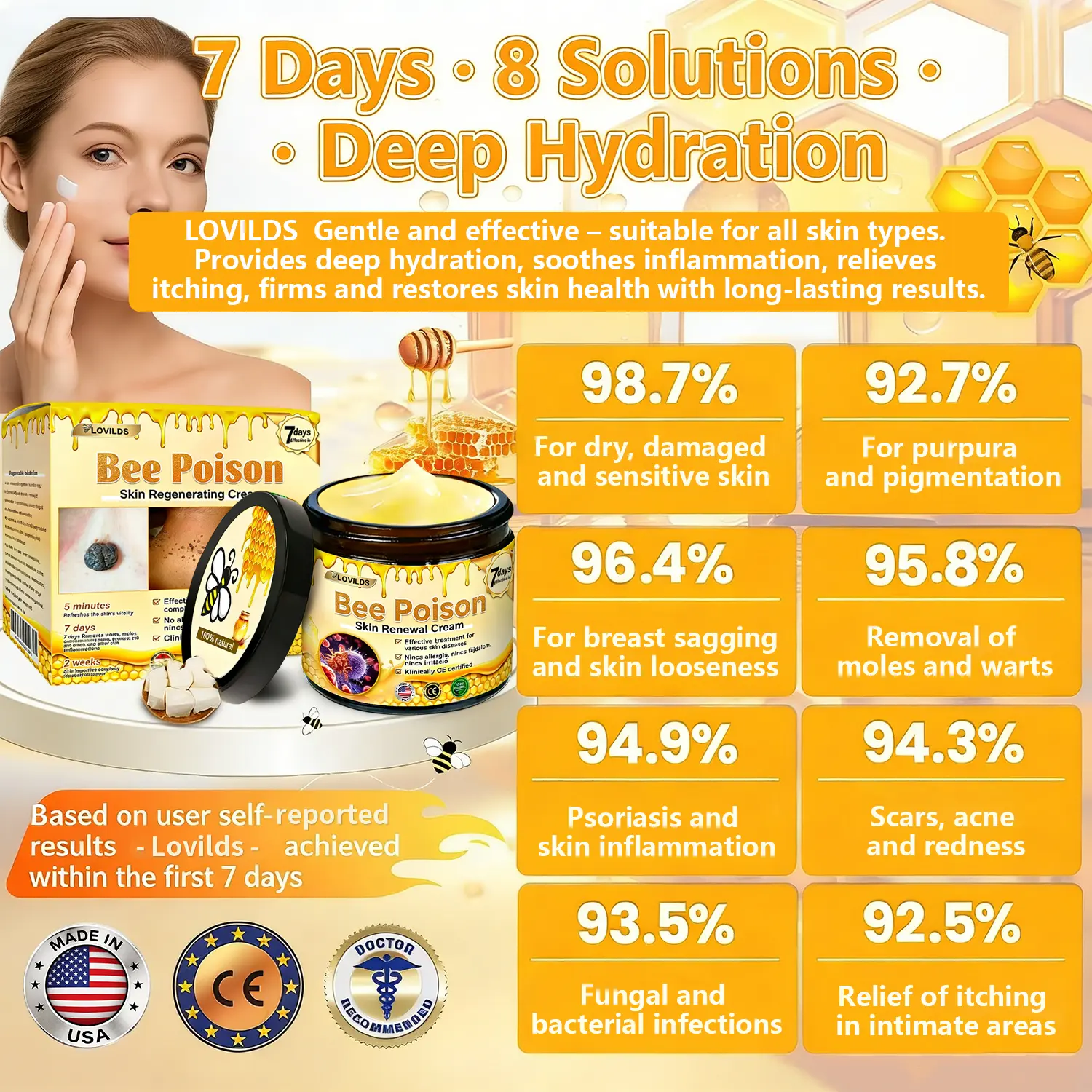 Bee Poison Skin Renewal Cream - Image 13