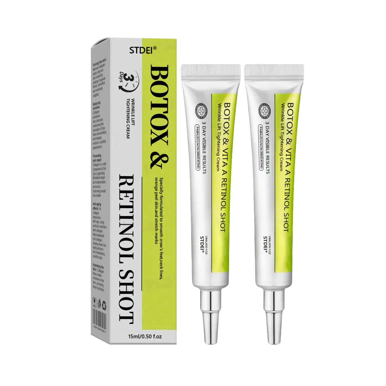 BOTOX & VITA A RETINOL SHOT Wrinkle Lift Tightening Cream - Image 18