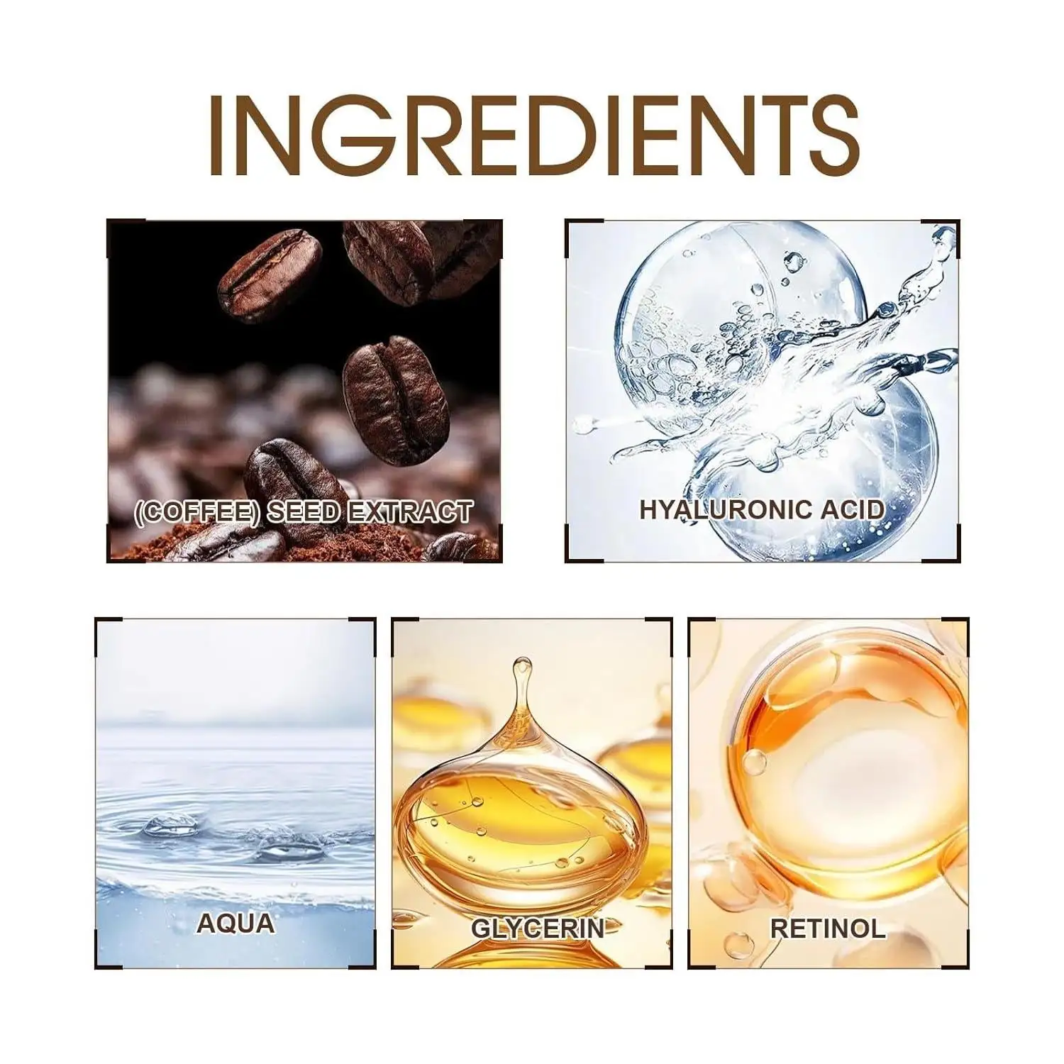 SEAGRIL Retinol Caffeine Anti-Wrinkle Face Cream - Image 4