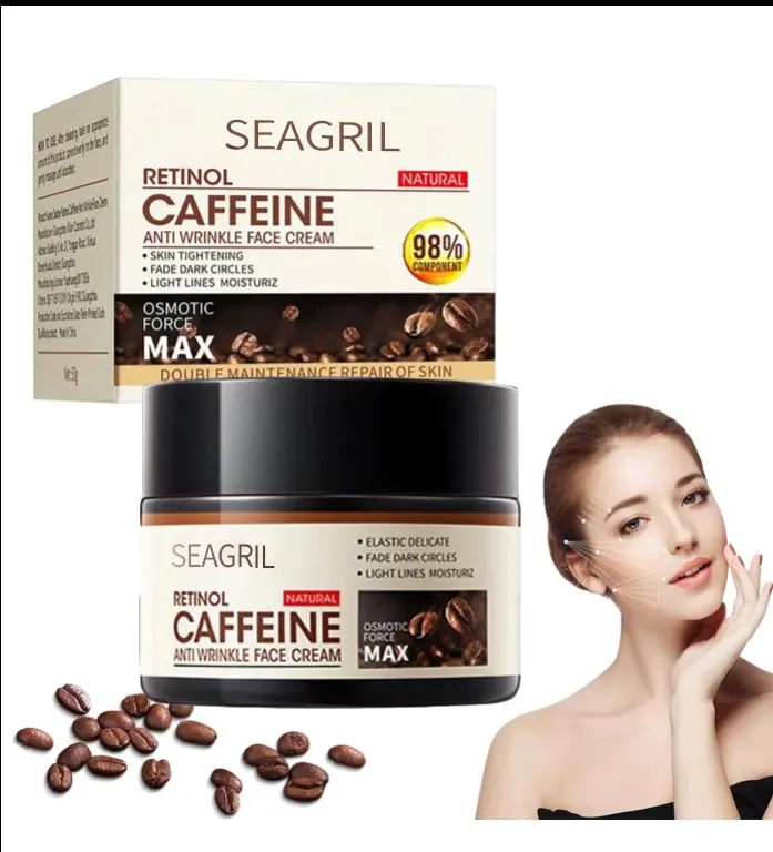 SEAGRIL Retinol Caffeine Anti-Wrinkle Face Cream - Image 7