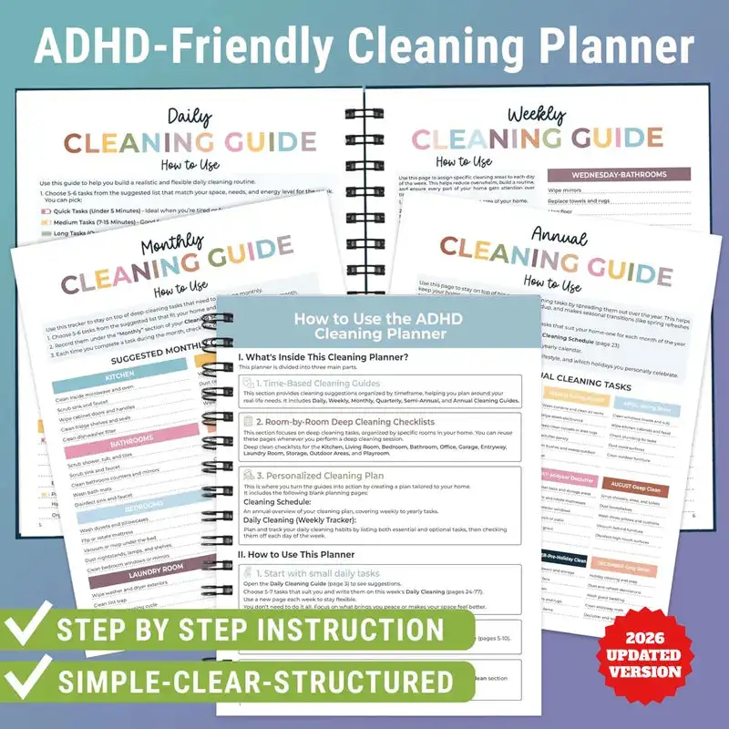 ADHD Cleaning Planner - Image 4