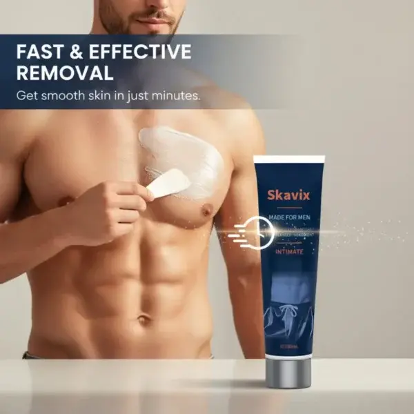 Fast-Acting Body Hair Removal Cream for Men - Image 4