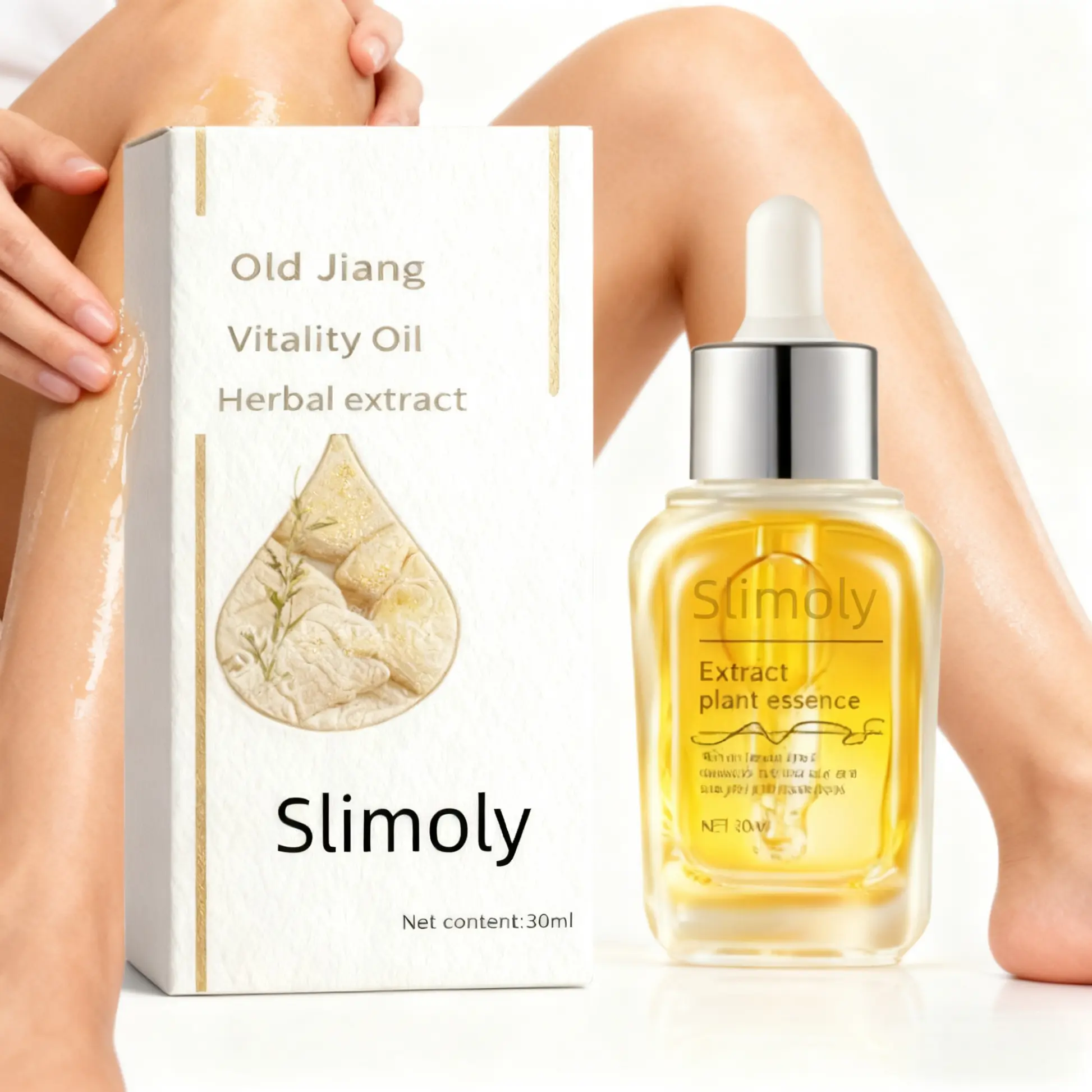 Slimoly Warming Massage Oil – Melt Away Cold, Tension & Stress - Image 5