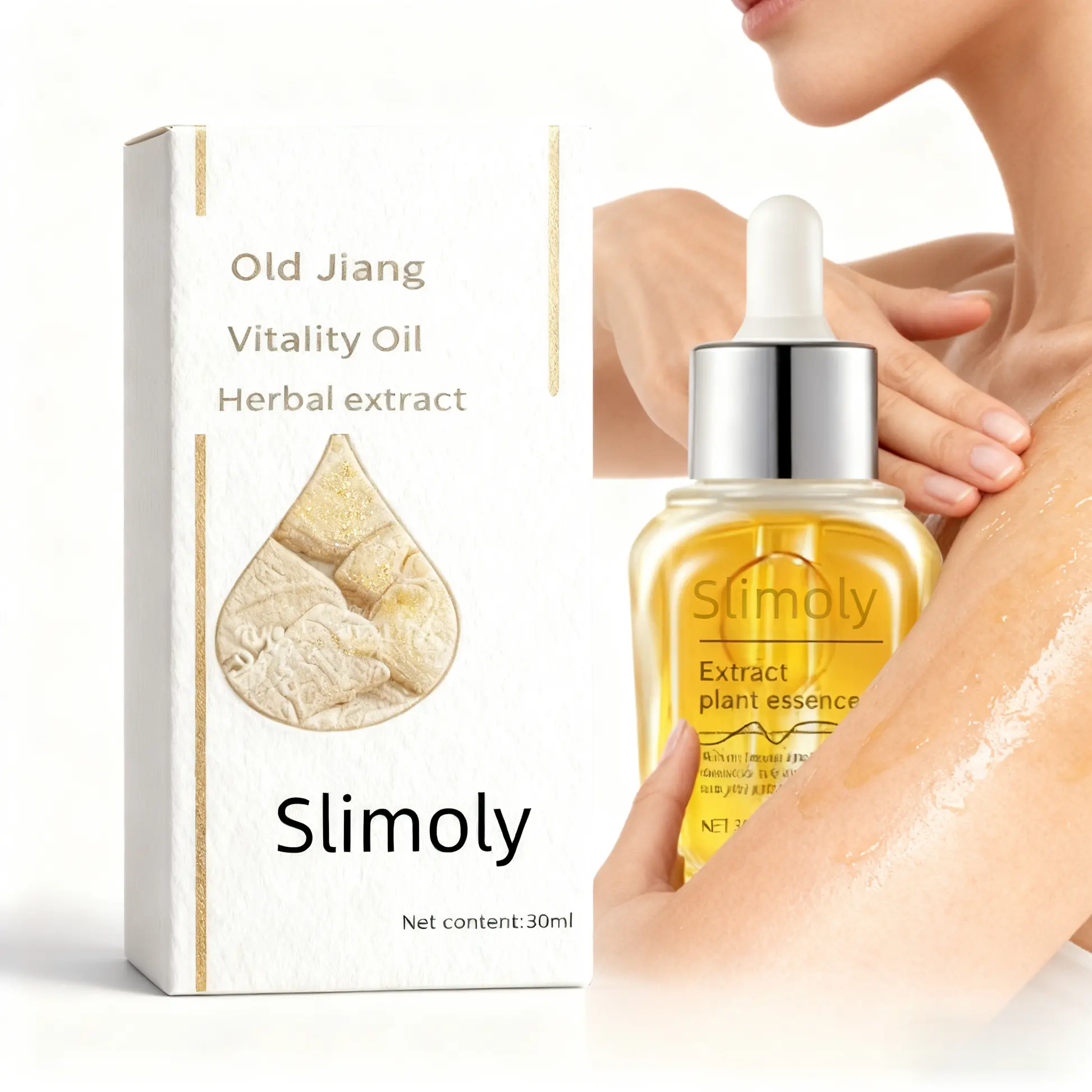 Slimoly Warming Massage Oil – Melt Away Cold, Tension & Stress - Image 8