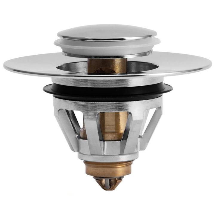 Stainless Steel Rebound Core Push Drain Filter Prevents - Image 6