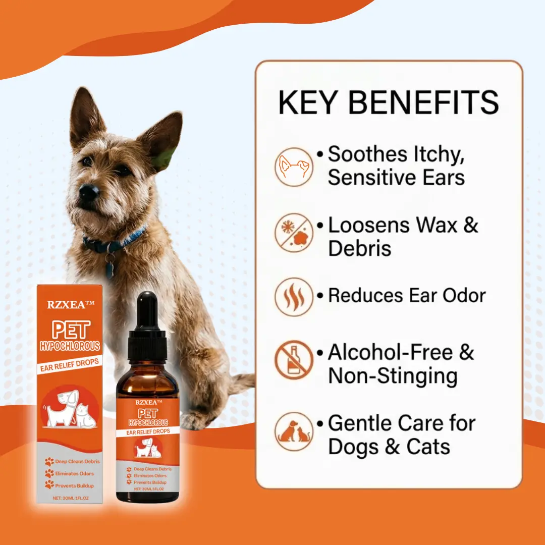Pet Hypochlorous Ear Relief Drops - Image 2