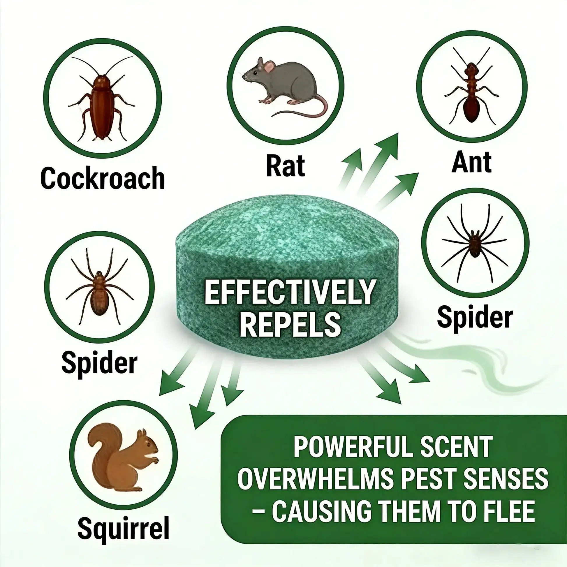 12 Pack Rodent Repellent Balls – Natural Peppermint &nLemon Oil Pest Control - Image 3