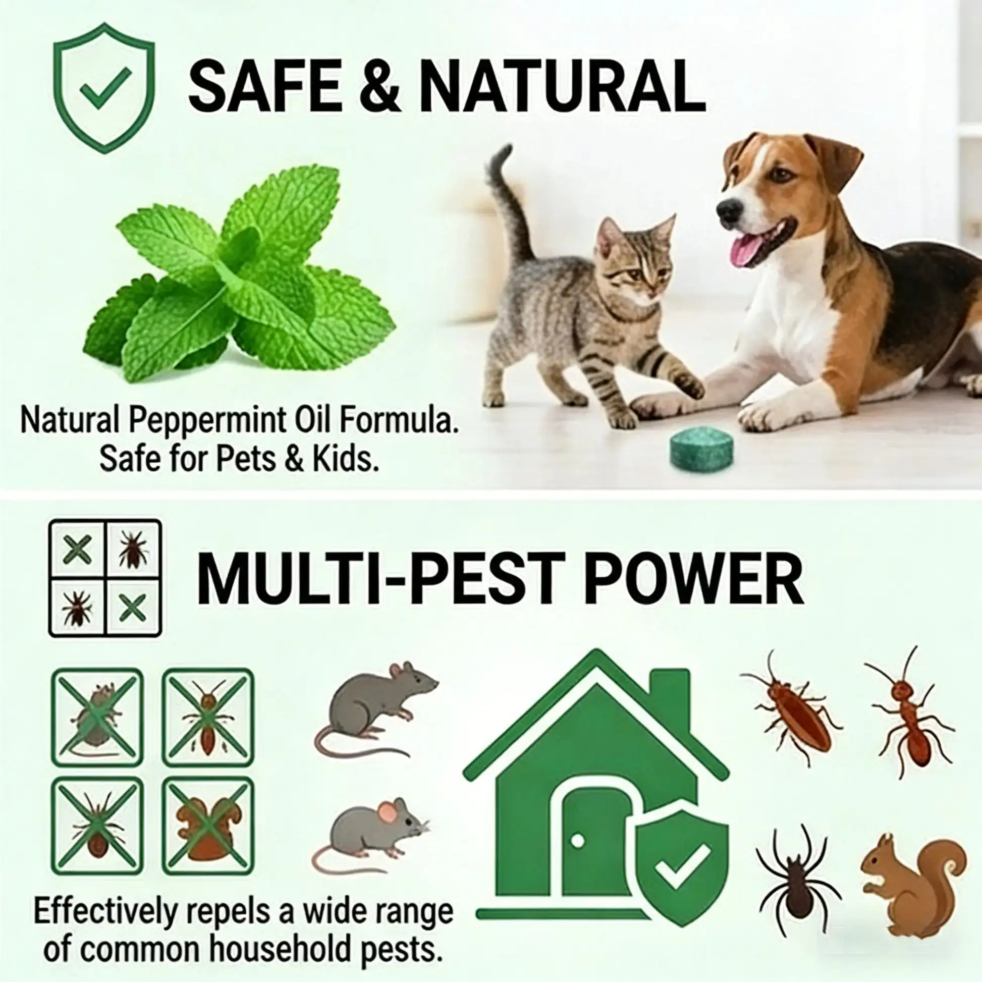 12 Pack Rodent Repellent Balls – Natural Peppermint &nLemon Oil Pest Control - Image 5