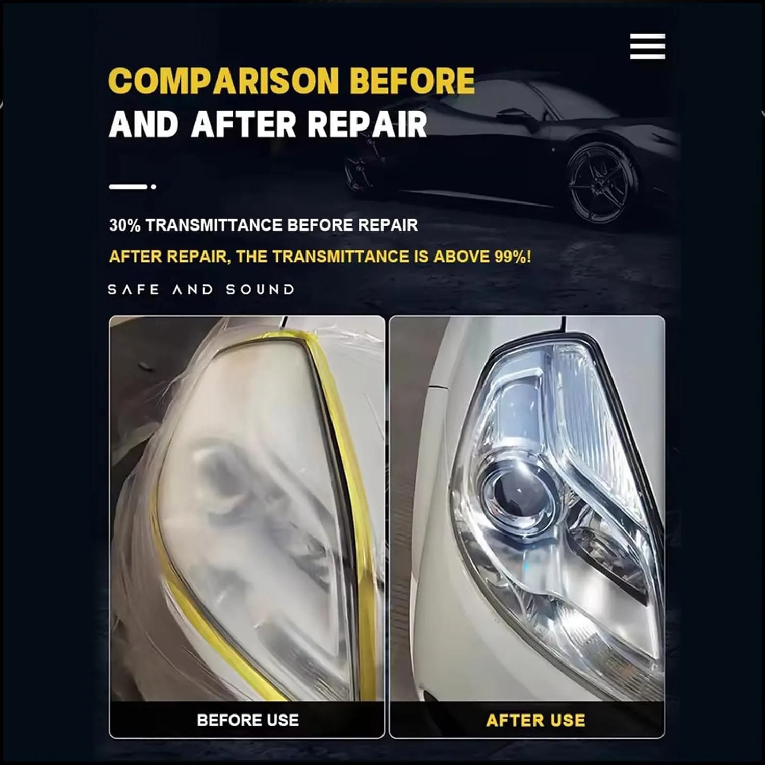 Automotive Headlamp Restoration Fluid - Image 11