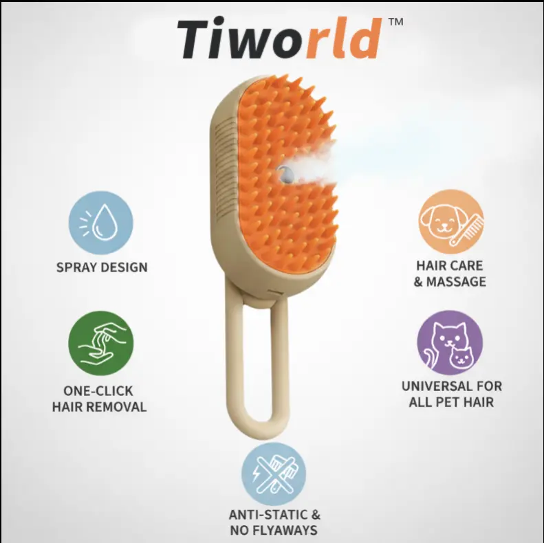 Professional Pet Grooming Brush - Image 3