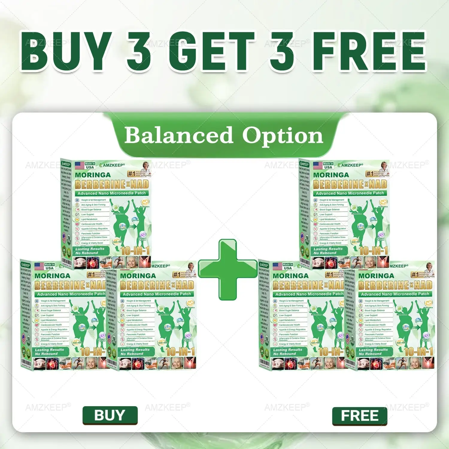 10-in-1 Nano 𝑷𝒂𝒕𝒄𝒉 ·Lose cravings · Feel lighter in 7 days · No pills · No injections - Image 18