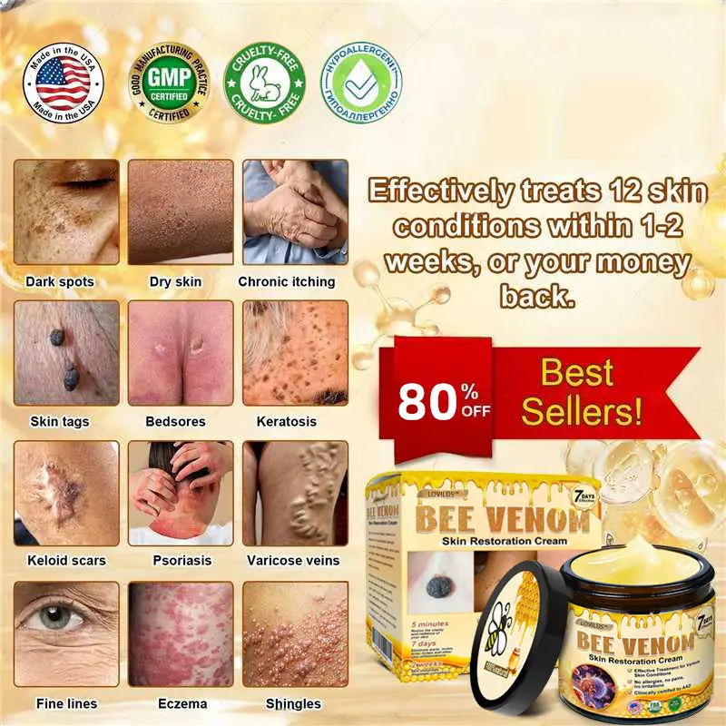 USA’s #1 Bee Venom Skin Restoration Cream - Image 2