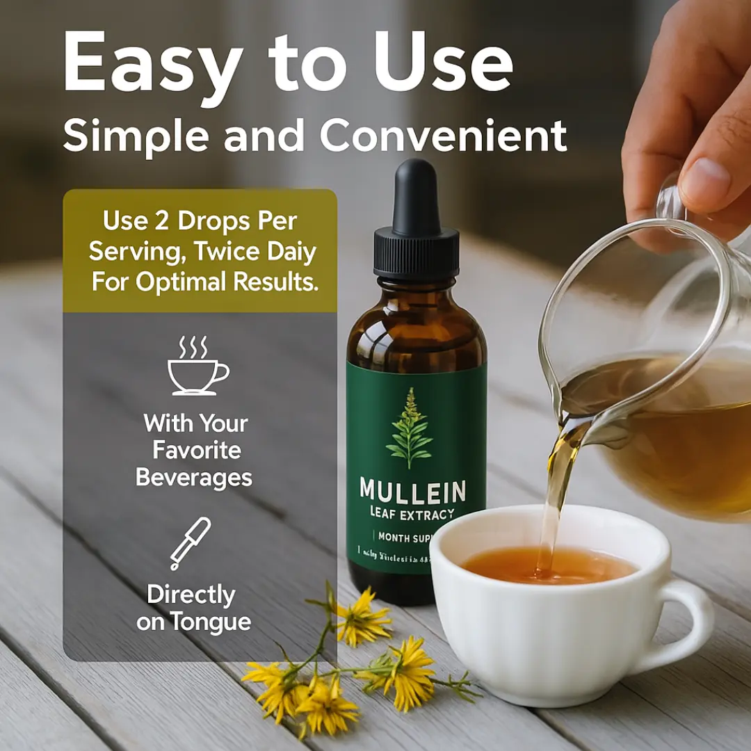 VOLT Mullein Leaf Drops Lung Cleanse & Support - Image 4