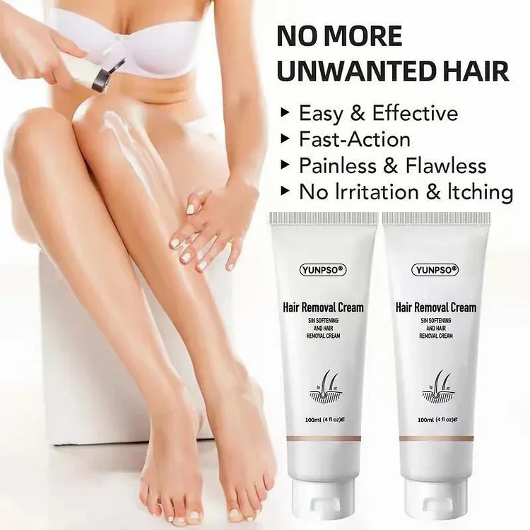 Painless Hair Removal Cream for Hormonal Facial Hair - Image 3