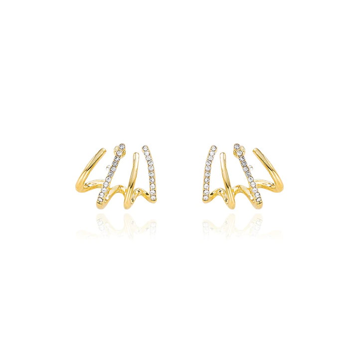 Shiny Crystal Earrings - Image 7