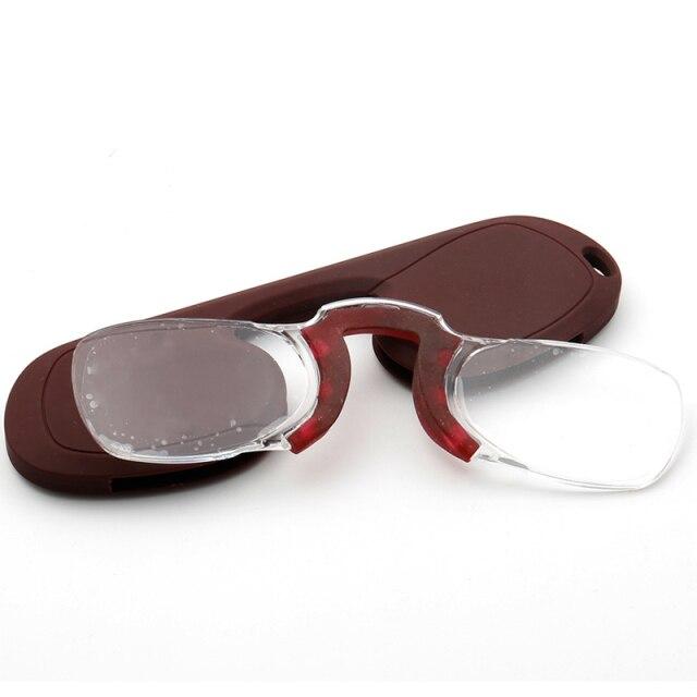 Portable Mini Nose Clip Reading Glasses - Image 12