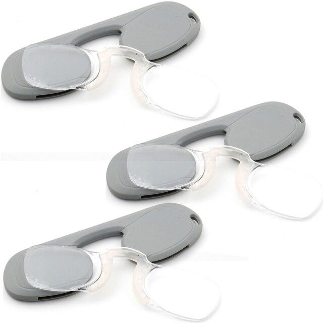 Portable Mini Nose Clip Reading Glasses - Image 16