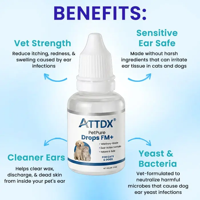PetPure Pet Ear Pro Drops FM+ - Image 7