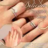 Embrace Hug Couple Ring (1Pair) - Image 3