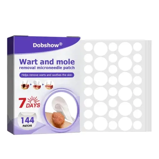 Wart and mole removal microneedle patch - Image 9