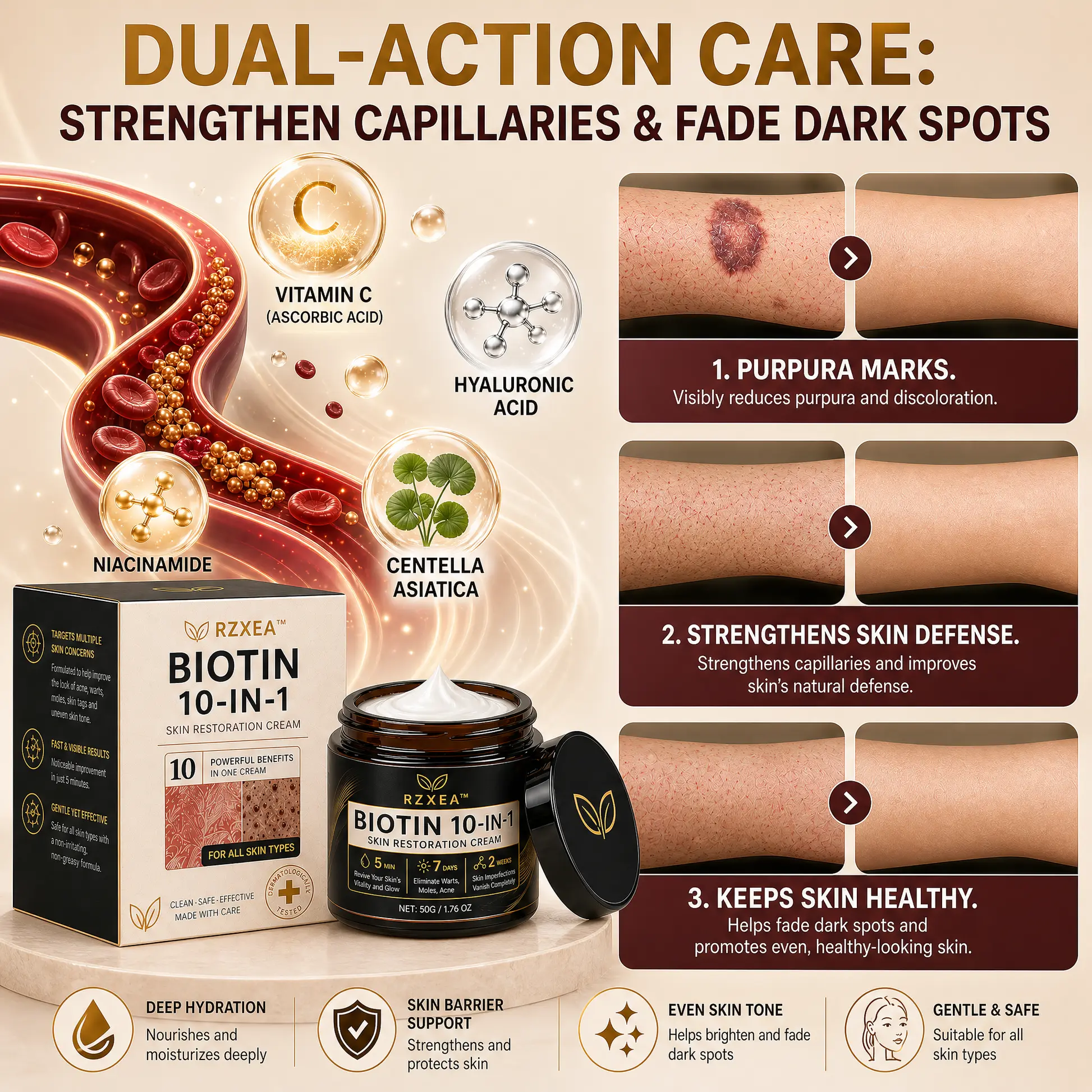 Biotin 10-in-1 Skin Restoration Cream - Image 6