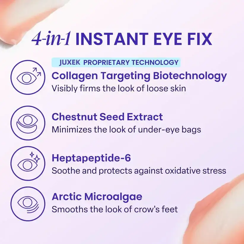 JUXEK Eye Cream Look Refreshed Instantly - Image 7