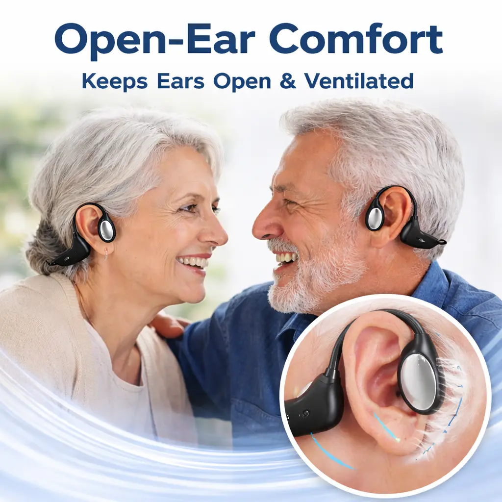 Bone Conduction Smart Hearing Headphones - Image 4