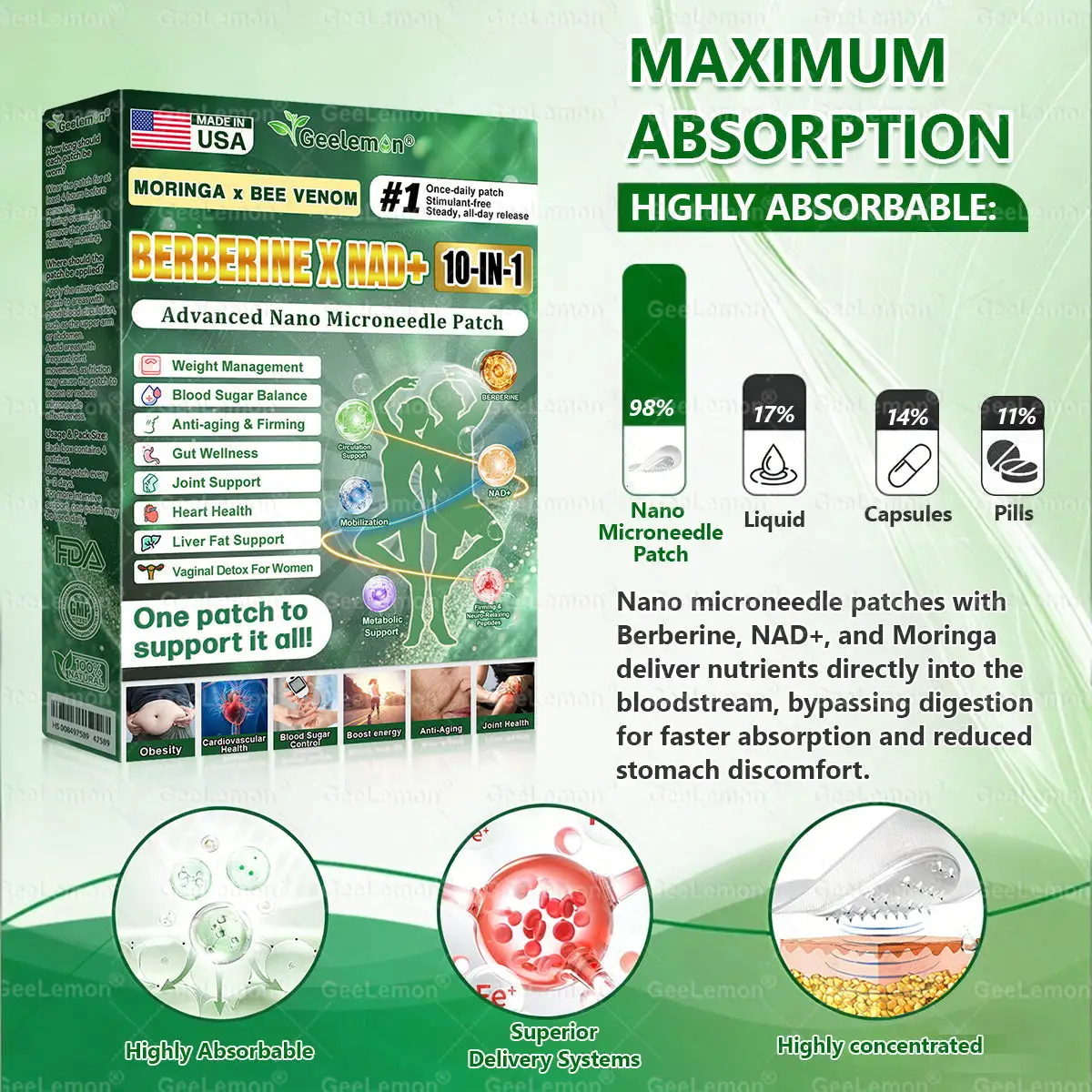 10-in-1 Nano Microneedle Patch - Image 10