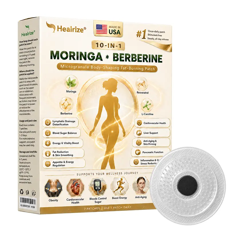 Moringa Berberine 10-in-1 Microgranule Body-Shaping Fat-Burning Patch - Image 7