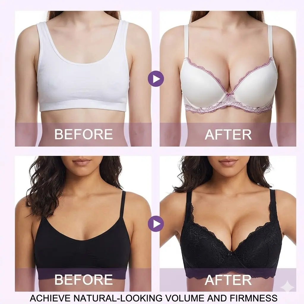💖 Natural Breast Enhancement Serum - Creates a firm and full bust shape - Image 3