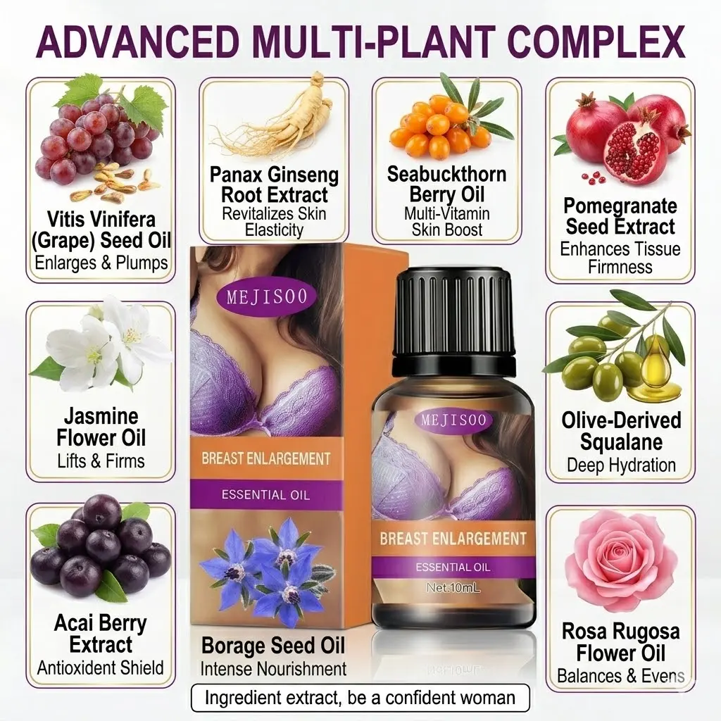 💖 Natural Breast Enhancement Serum - Creates a firm and full bust shape - Image 4
