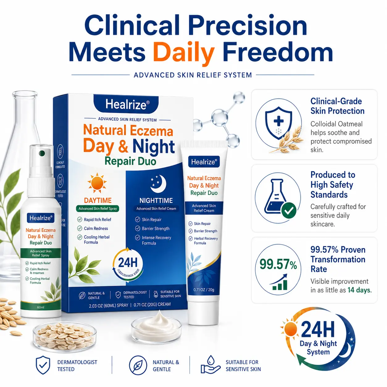 Natural Eczema Day & Night Repair Duo - Image 3