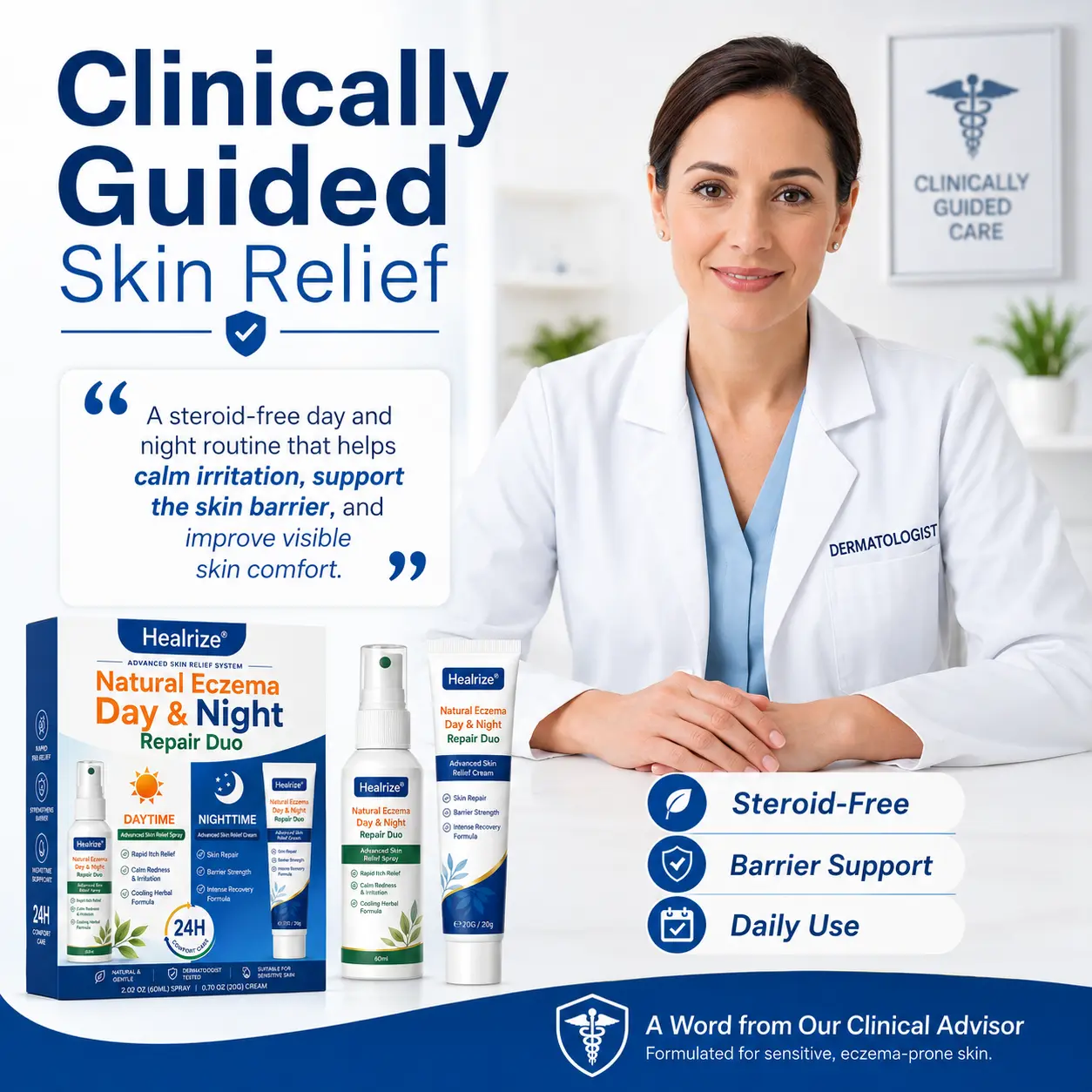 Natural Eczema Day & Night Repair Duo - Image 7