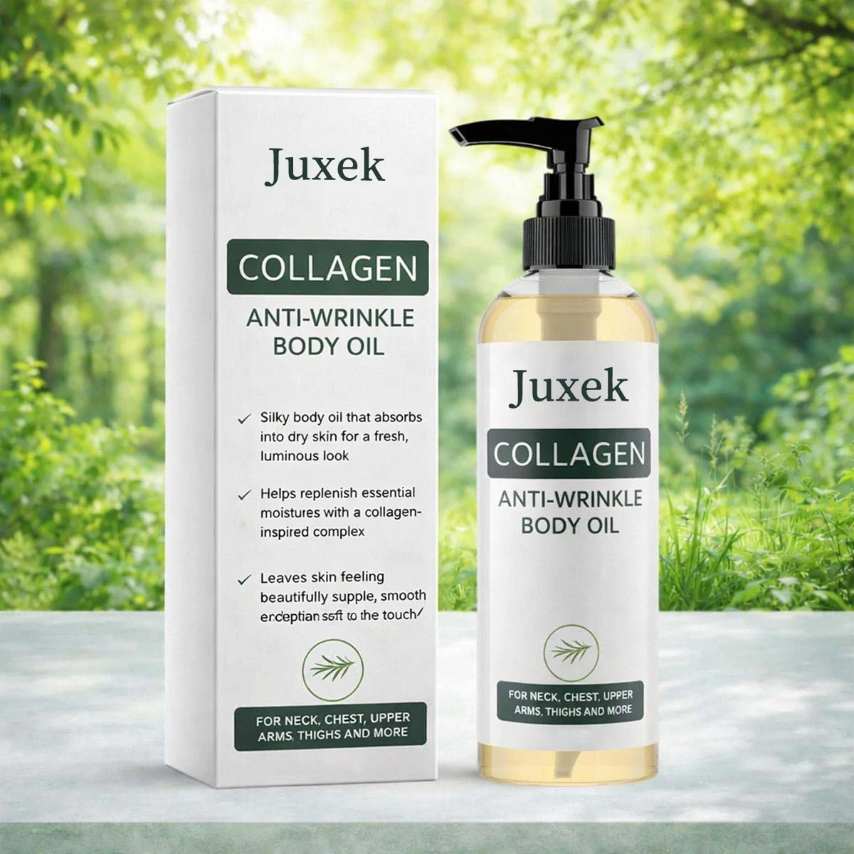 JUXEK Collagen Oil - Tightens and lifts sagging skin by 98% within 24 hours
