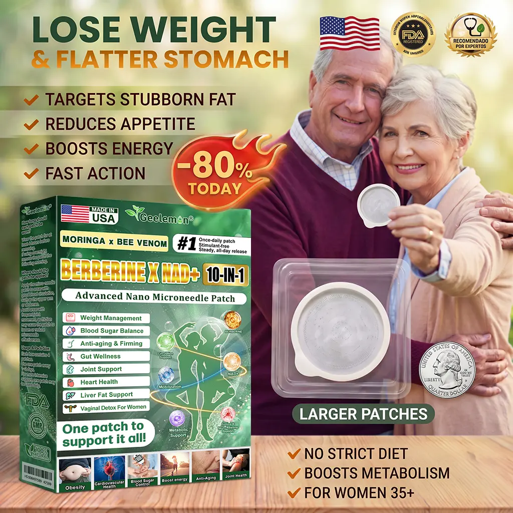 Moringa · Berberine × NAD+ 𝟏𝟎-𝐢𝐧-𝟏 𝐀𝐝𝐯𝐚𝐧𝐜𝐞𝐝 𝐍𝐚𝐧𝐨 𝐌𝐢𝐜𝐫𝐨𝐧𝐞𝐞𝐝𝐥𝐞 𝐏𝐚𝐭𝐜𝐡