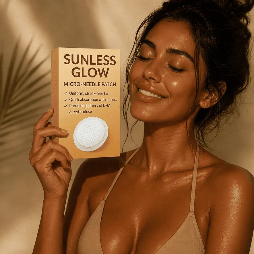 Sunless Glow Micro-Needle Tanning Patch - Image 6