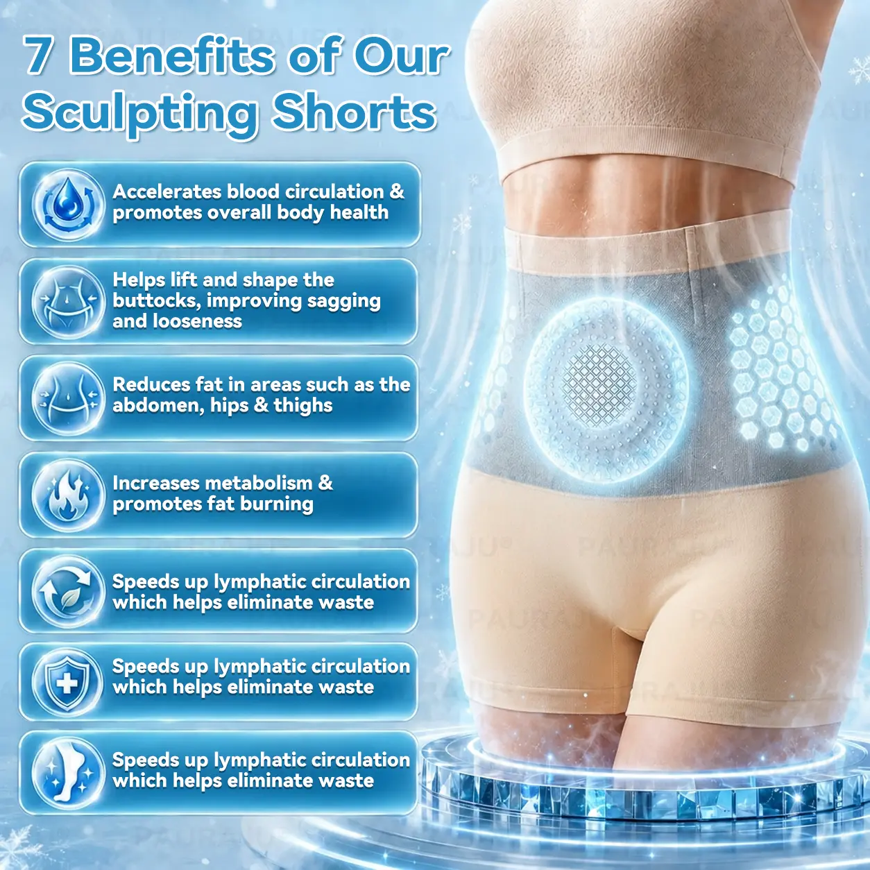 Micro-Particle Sculpting & Cryo-Lipolysis Shorts - Image 2